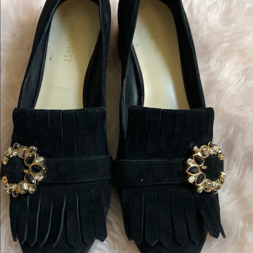 Nine West Black Suede Shoes